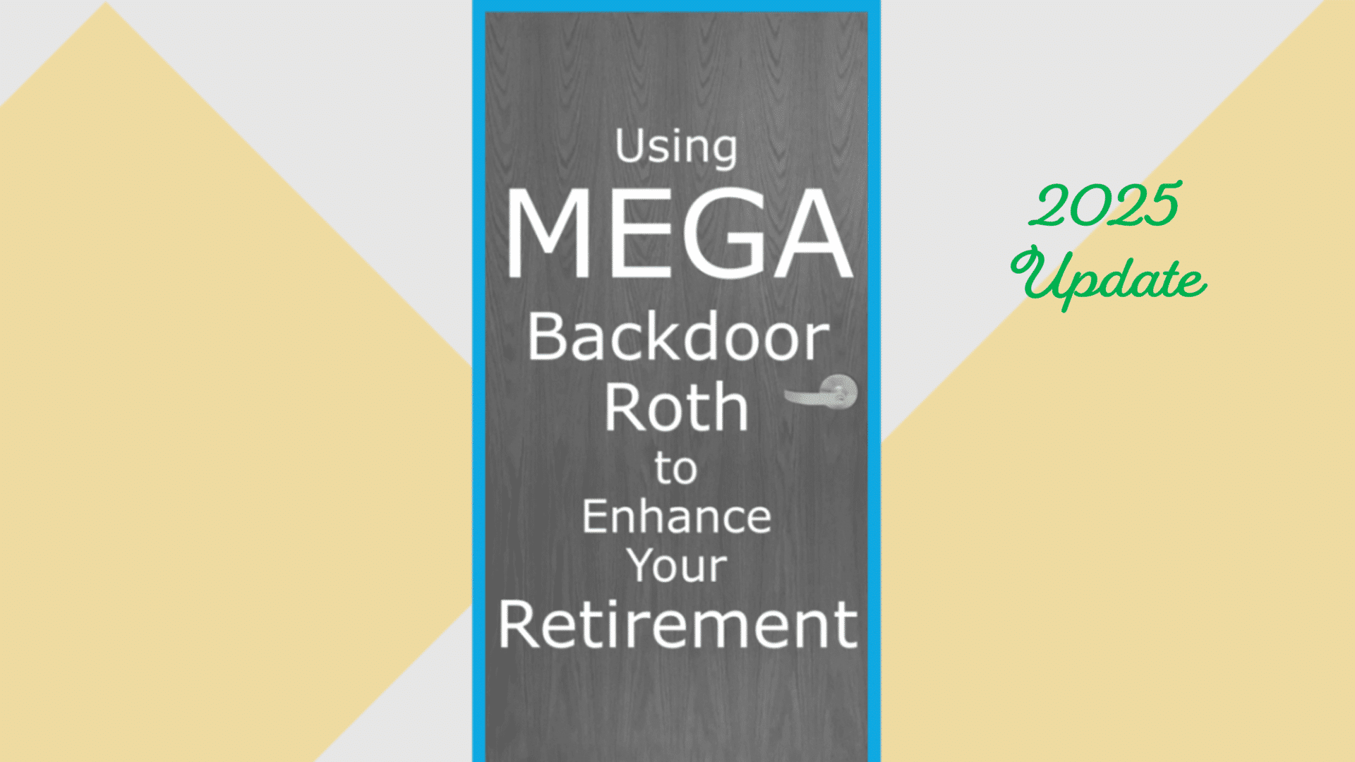 Mega Backdoor Roth: A Powerful Retirement Savings Strategy for High Earners